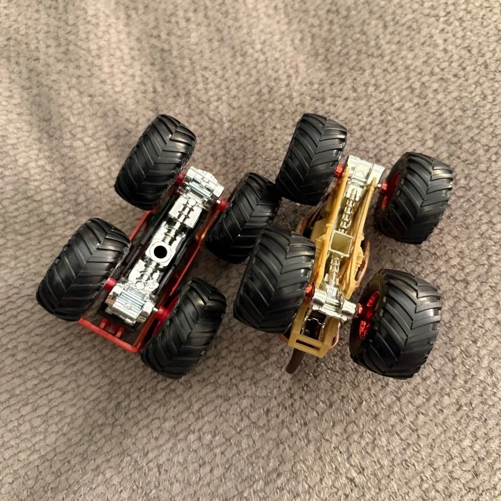 Monster Trucks - Hot Wheels, Monster Mutt and 2 others